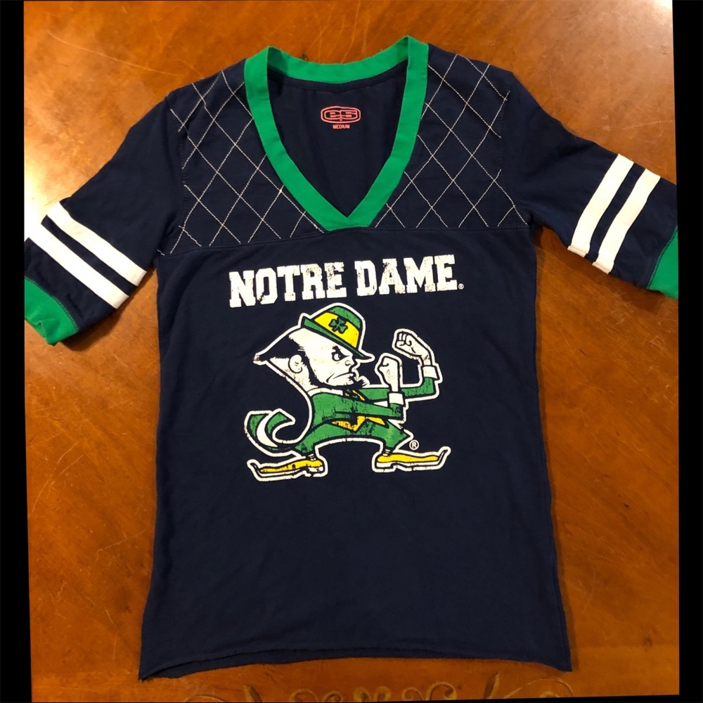 E5 Norte Dame T Shirt medium